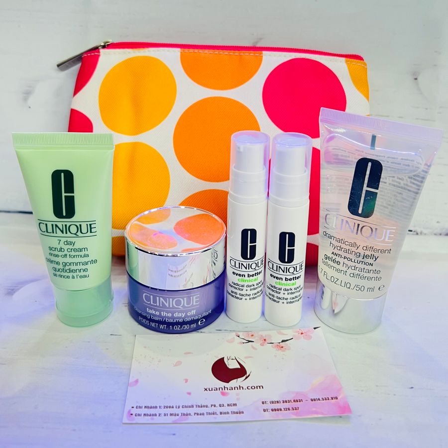 Set Clinique dưỡng ẩm, trắng da, bộ cơ bản nhất đủ có kết quả nhanh (limited)