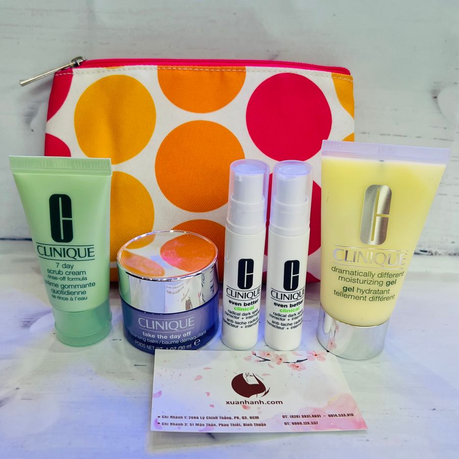 Set Clinique dưỡng ẩm, trắng da, bộ cơ bản nhất đủ có kết quả nhanh (limited)