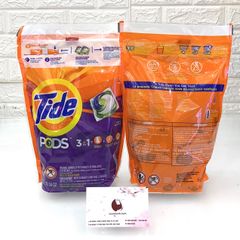 Viên giặt xả Tide Pods Spring Mỹ tất cả trong một giặt sạch, thơm lâu, mềm vải