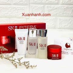 Set 4 sản phẩm SKII Travel Kit chống lão hóa và phục hồi toàn diện cho da (new)