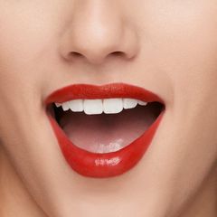Son Shiseido TechnoSatin Gel #416 Red Shift - đỏ thuần, mini