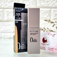 Kem nền Kanebo Kate Semi-Matte che phủ tốt, lì mịn, căng mượt, #04 trung bình