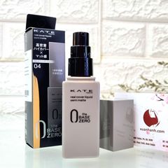 Kem nền Kanebo Kate Semi-Matte che phủ tốt, lì mịn, căng mượt, #04 trung bình