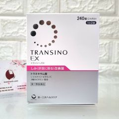 Viên uống Transino EX chuyên đặc trị sạm nám, trắng sáng da từ Nhật, 240v (New)