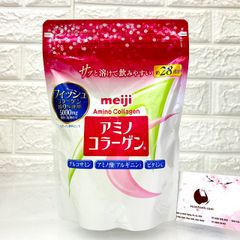 Bột Collagen Meji Amino chống lão hóa, căng mọng và sáng mịn da 
