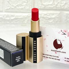 Son Bobbi Brown Luxe Matte Lipstick lì mịn, lâu trôi #825 Traffic Stopper - Đỏ Baby (HOT)