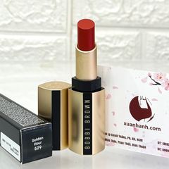 Son Bobbi Brown Luxe Matte Lipstick lì mịn, lâu trôi #529 Golden Hour - Đỏ ánh cam (HOT)