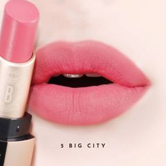 Son Bobbi Brown Luxe Matte Lipstick lì mịn, lâu trôi #313 Big City - Hồng Hoa (HOT)