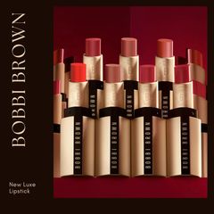 Son Bobbi Brown Luxe Matte Lipstick lì mịn, lâu trôi #528 Power Play - Cam san hô (HOT)