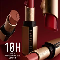 Son Bobbi Brown Luxe Matte Lipstick lì mịn, lâu trôi #303 Boss Pink - Hồng cam đất (HOT)