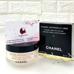 Phấn phủ bột Chanel Poudre Universelle Libre sáng mịn và tươi trẻ da, tone #20