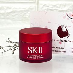 Kem dưỡng SKII SkinPower Advanced Cream chống lão hóa, săn chắc da, căng mọng - 15ml (new)