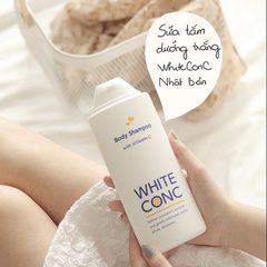 Sữa tắm White Conc trắng da, sáng mịn, cải thiện da xỉn màu từ Nhật, 360ml