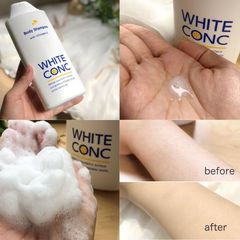 Sữa tắm White Conc trắng da, sáng mịn, cải thiện da xỉn màu từ Nhật, 360ml