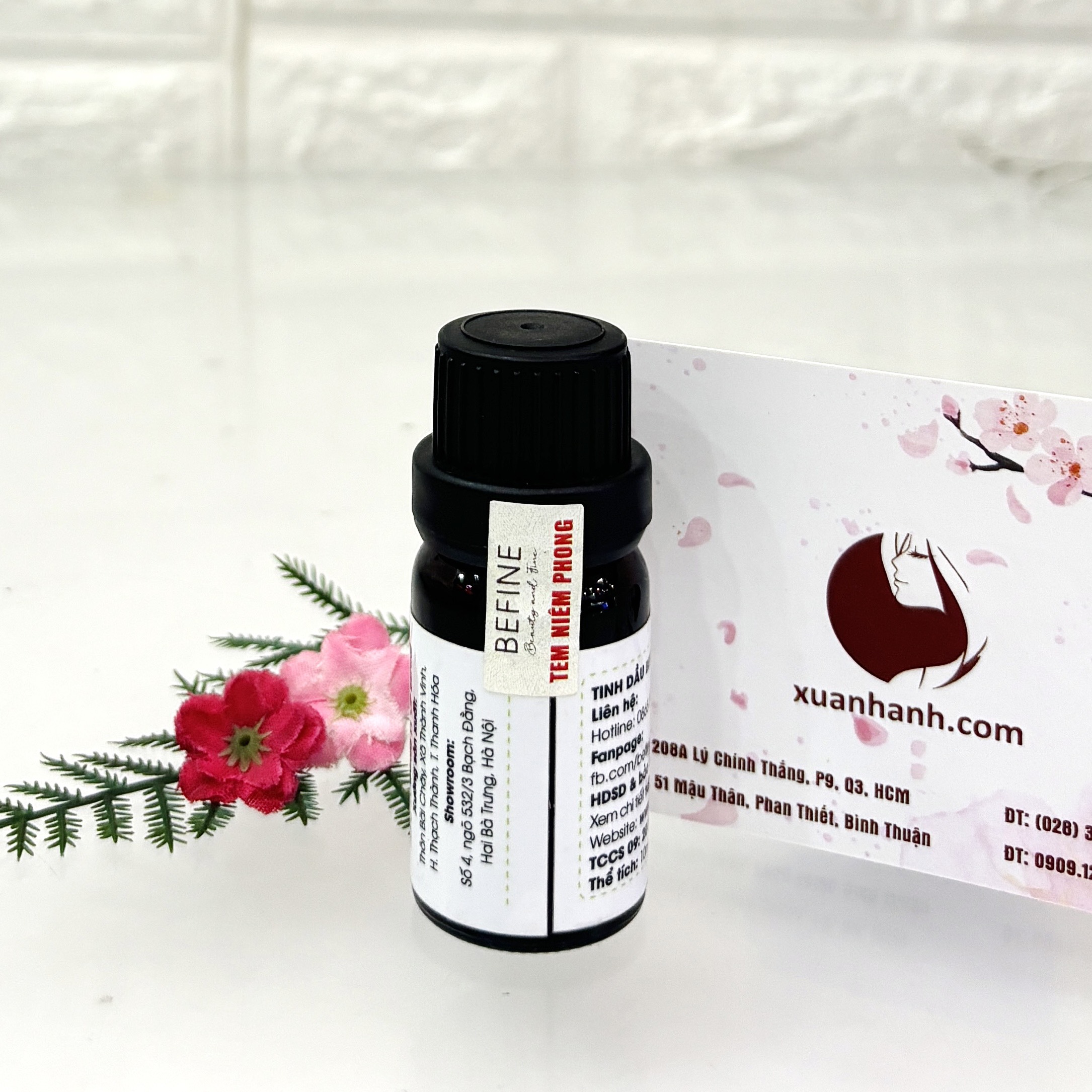 Tinh dầu thiên nhiên Befine Ginger  Essential - Gừng phòng cảm lạnh, hỗ trợ tiêu hóa, tan mỡ