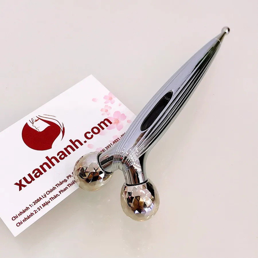 Máy massage Refa S Carat Ray giảm nhăn, thâm bọng mắt, nâng cơ (unbox) - TẶNG 1 HỘP MẶT NẠ JAPAN GALS