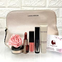 Set trang điểm Laura Mercier 6sp tiện lợi, thanh lịch và cơ bản 