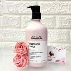 Dầu gội L'oreal Vitamino Color Resveratrol chăm sóc và giữ màu cho tóc nhuộm, 500ml