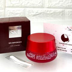 Kem dưỡng mắt SKII SkinPower Eye Cream trẻ hóa và săn chắc da vùng mắt - 15g (New)
