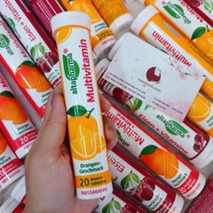 Viên sủi Multivitamin bổ sung Vitamin và khoáng chất thiết yếu từ Đức - 20 viên