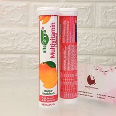 Viên sủi Multivitamin bổ sung Vitamin và khoáng chất thiết yếu từ Đức - 20 viên