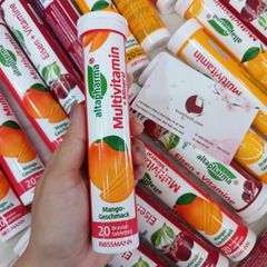 Viên sủi Multivitamin bổ sung Vitamin và khoáng chất thiết yếu từ Đức - 20 viên