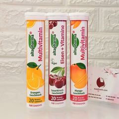 Viên sủi Multivitamin bổ sung Vitamin và khoáng chất thiết yếu từ Đức - 20 viên