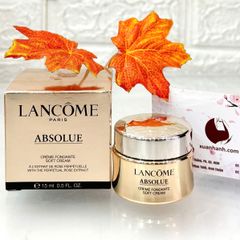 Kem dưỡng Lancome Absolue Soft Cream cao cấp chống lão hóa mini 15ml