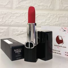 Son Dior Rouge Velvet  nhung mịn lì, lâu trôi, #760 Favorite - đỏ hồng cổ điển