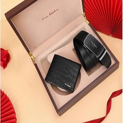 Bộ thắt lưng và ví da nam Pierre Cardin lịch lãm, sang trọng 