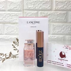 Giftset 2 sản phẩm Lancome Idole nước hoa và mascara siêu hot, mới nhất.