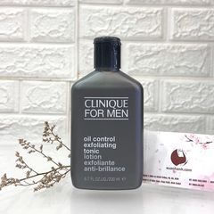 Toner Clinique For men Oil Control Exfoliating Tonic kiềm dầu, 200ml
