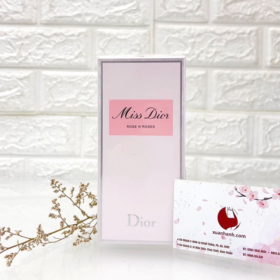 Nước hoa Dior Miss Dior Rose N’Roses ngọt ngào và quyến rũ - EDT, 150ml