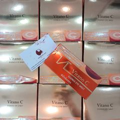 Mặt nạ mắt Vitano C Essence hàng nội địa Nhật chống oxy hóa, trẻ hóa da mắt - 60 miếng (NEW)