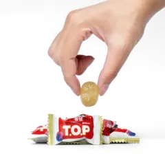 Kẹo hồng sâm không đường T.O.P Red Ginseng No Sugar - cao cấp, ngọt dịu, 500g.