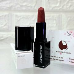 Son Shu Rouge Unlimited Kinu Matte lì mịn, #OR 595 - đỏ cam gạch kiêu kì, nổi bật (Fullsize)