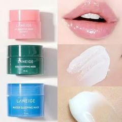 Combo 3 mặt nạ ngủ Laneige Good Night Kit cho mặt và môi dùng nhanh