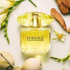 Set nước hoa Versace Yellow Diamond tươi vui, rực rỡ, lôi cuốn, 4sp