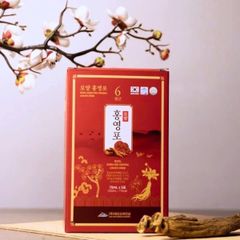 Nước hồng sâm linh chi Royal Dæsan thải độc gan, thanh lọc cơ thể, 30 gói x 70ml