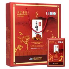 Nước hồng sâm linh chi Royal Dæsan thải độc gan, thanh lọc cơ thể, 30 gói x 70ml