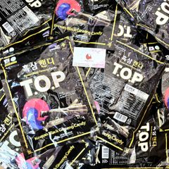 Kẹo hắc sâm Black Sinseng T.O.P giảm stress, chống say xe, thơm miệng, 300g