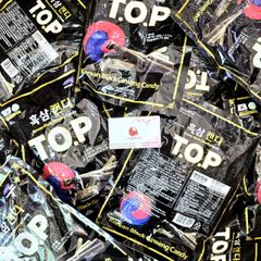 Kẹo hắc sâm Black Sinseng T.O.P giảm stress, chống say xe, thơm miệng, 300g