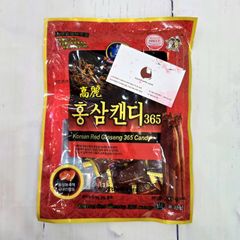 Kẹo hồng sâm Red Ginseng 365 thơm miệng, chống stress, sảng khoái, 200g