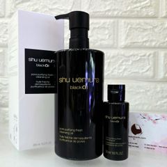 Dầu tẩy trang Shu Uemura Black Oil se khít lỗ chân lông, sạch bã nhờn - 450ml Bigsize 