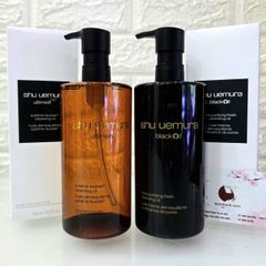 Dầu tẩy trang Shu Uemura Black Oil se khít lỗ chân lông, sạch bã nhờn - 450ml Bigsize 