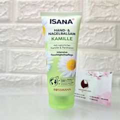 Kem dưỡng tay Isana chăm sóc tốt cả da và móng, nội địa Đức, 100ml (NEW)
