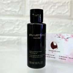 Dầu tẩy trang Shu Uemura Black Oil se khít lỗ chân lông, sạch bã nhờn - 50ml