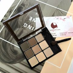 Phấn mắt và mày Kanebo Kate Mania tất cả trong một, kèm cọ 2 đầu, #EX-5 nâu đất 