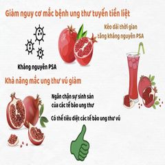 Nước ép lựu, collagen, táo đỏ chống lão hoá, tốt dáng, sáng da, 30 gói x 80ml
