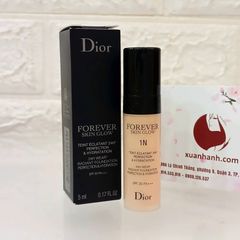 Kem nền Dior Forever Skin Glow căng bóng, mỏng nhẹ, trắng sáng 1N